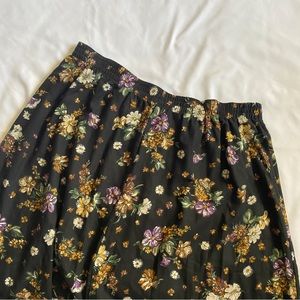 Vintage Catalina floral skirt